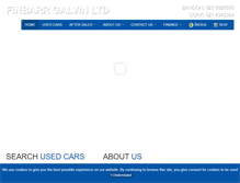 Tablet Screenshot of finbarrgalvin.ie